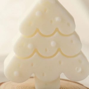 Christmas Tree Candle – Pure White