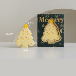 Christmas Tree Candle – Yellow · Chamomile