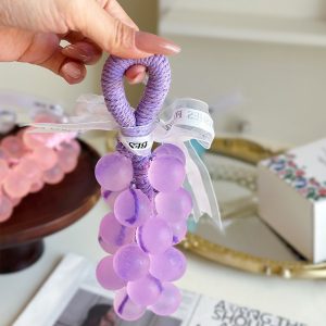 Purple Crystal Grape Handmade Soap — Hanging Cluster, ~170 g & ~240 g