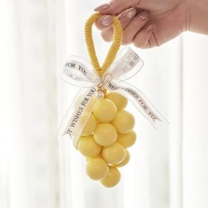 Macaron Yellow Grape Handmade Soap — Hanging Cluster, ~170 g & ~240 g