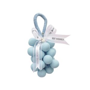 Macaron Blue Grape Handmade Soap — Hanging Cluster, ~170 g & ~240 g