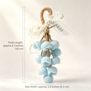 Blue Lily of the Valley Grape Soap Cluster — Gift Boxed
