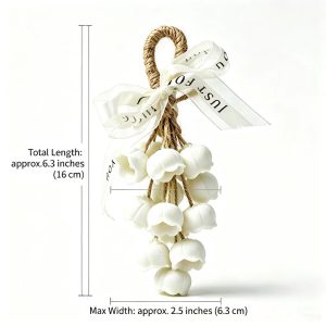 White Lily of the Valley Grape Soap Cluster — Gift Boxed