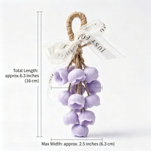 Purple Lily of the Valley Grape Soap Cluster — Gift Boxed