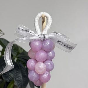 Taro Honey Grape Pearl-Sheen Soap Cluster — Gift Look