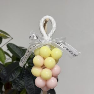 Soft Peach Whisper Pearl-Sheen Soap Cluster — Gift Look