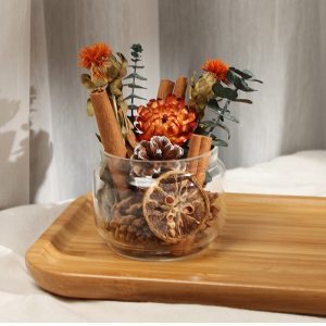 Sunset Amber — Cinnamon & Dried Flower Aroma Diffuser