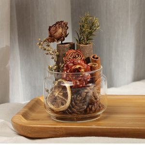 Ink Brocade — Cinnamon & Dried Flower Aroma Diffuser