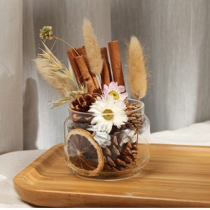Elegant Charm — Cinnamon & Dried Flower Aroma Diffuser